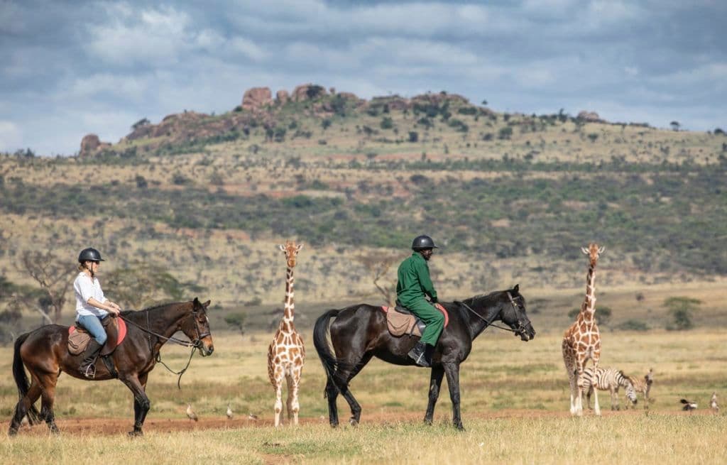 Horse riding at enasoit